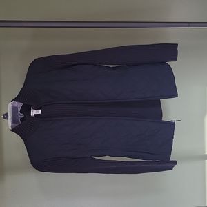 Croft & Borrow Black Sweater Jacket PXS